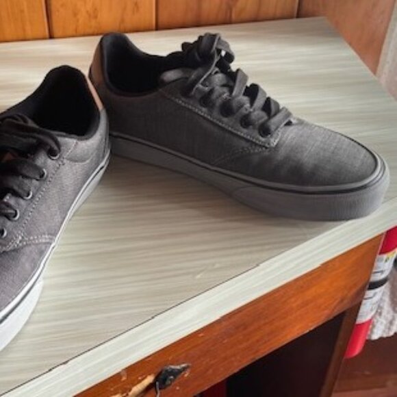 Vans Atwood Deluxe Textile Men 8 Walnut/Grey NWOB - Picture 4 of 6